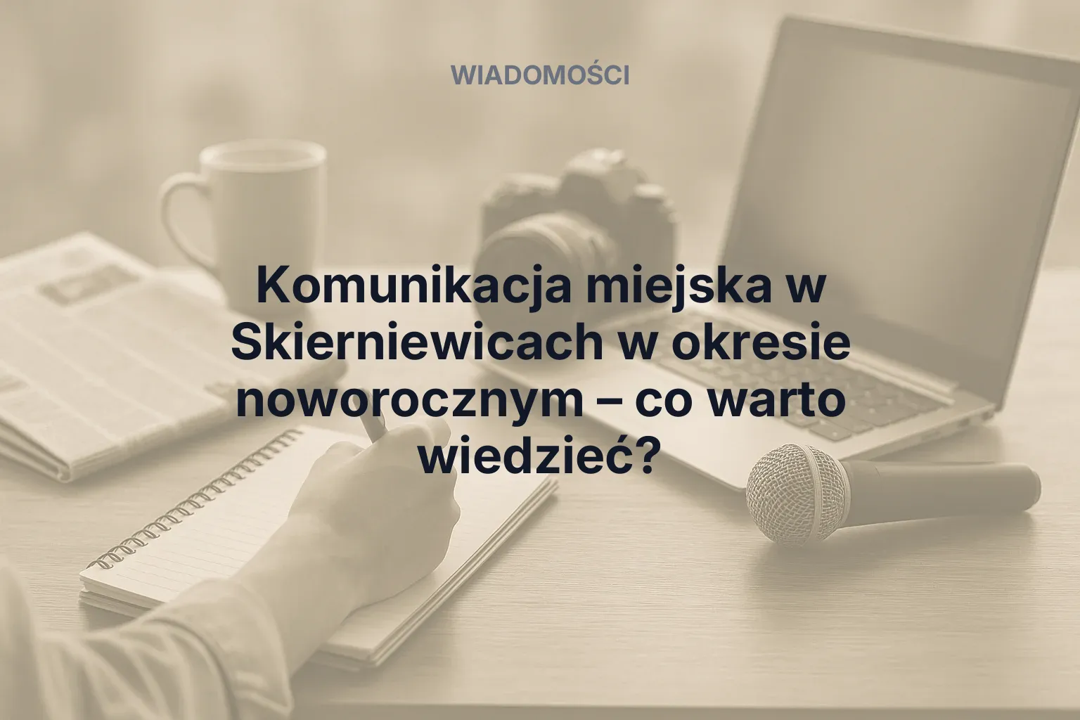 Artykuł: Komunikacja miejska w Skierniewicach w okresie noworocznym – co warto wiedzieć?